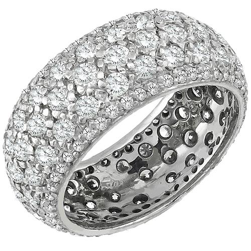 5.50ct Diamond Eternity Wedding Band 