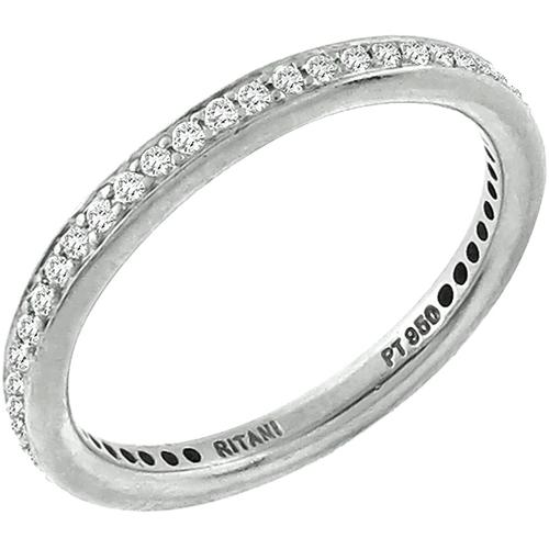 0.80ct Diamond Eternity Wedding Band By Ritani 