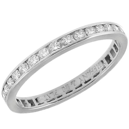 Tiffany 0.50ct Diamond Eternity Wedding Band 