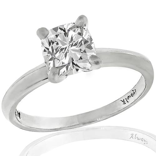 GIA 0.61ct Diamond Solitaire Engagement Ring