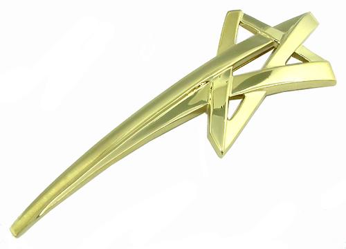 Paloma Picasso Tiffany & Co. 18k Yellow Gold Star Pin