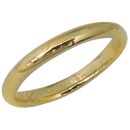 2.5mm 18k Yellow Gold Wedding Band By Tiffany & Co 