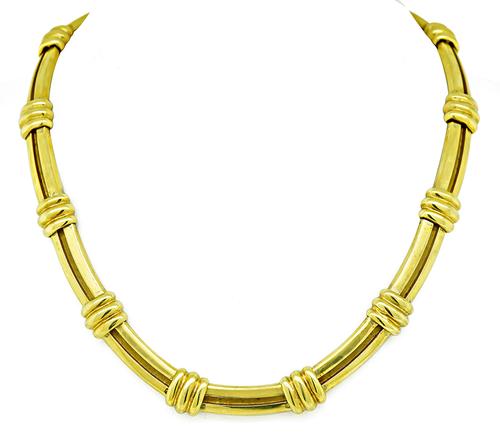 18k Yellow Gold Necklace by Tiffany & Co