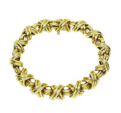 18k Yellow Gold Bracelet by Tiffany & Co