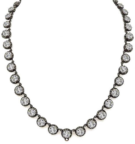 Diamond Riviera necklace - Designs by Aaron