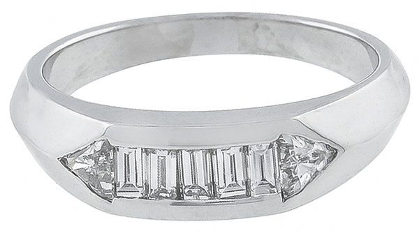 0.50ct diamond wedding band photo 1