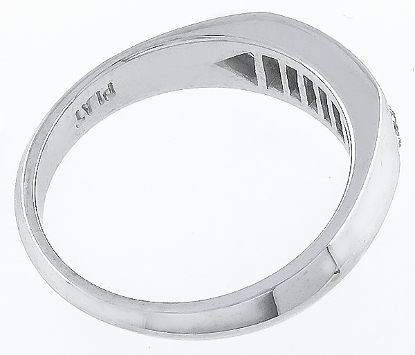 0.50ct diamond wedding band photo 1