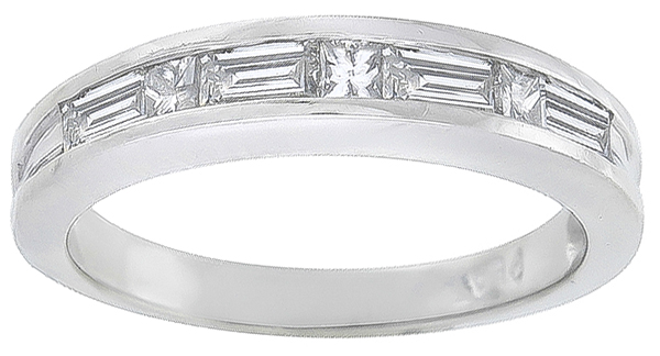 0.50ct diamond wedding band photo 1