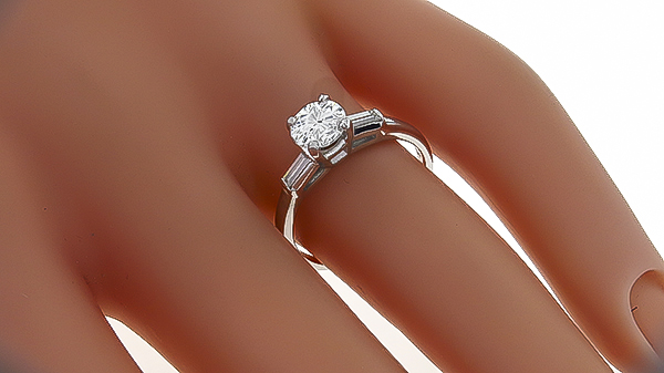 0.65ct Diamond Engagement Ring Photo 1