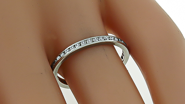 0.75ct Diamond Eternity Wedding Band Photo 1