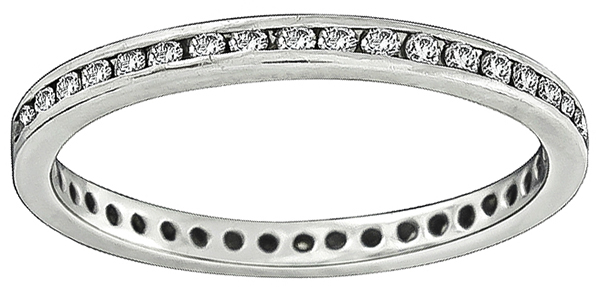 0.75ct Diamond Eternity Wedding Band Photo 1