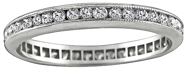 0.80ct Diamond Eternity Wedding Band