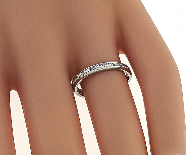 0.80ct Diamond Eternity Wedding Band