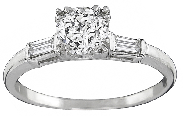 0.94ct Diamond Engagement Ring Photo 1