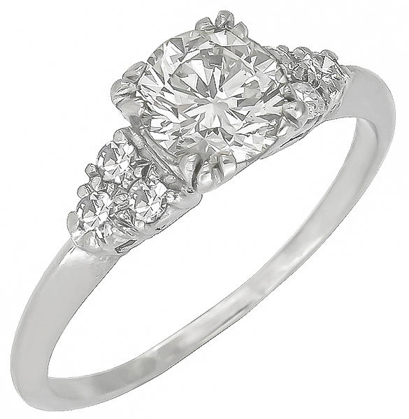 0.94ct Diamond Engagement Ring