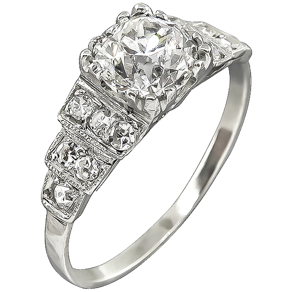 1.01ct Diamond Engagement Ring
