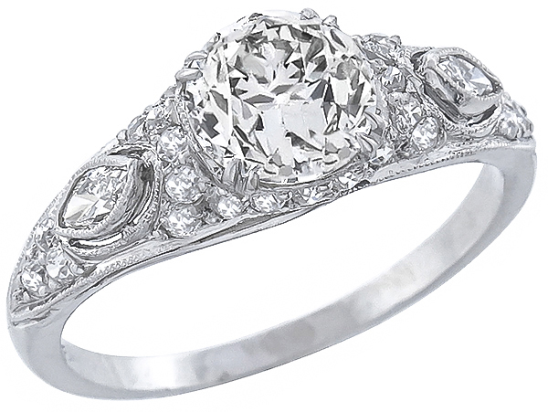 1.14ct diamond engagement ring photo 1