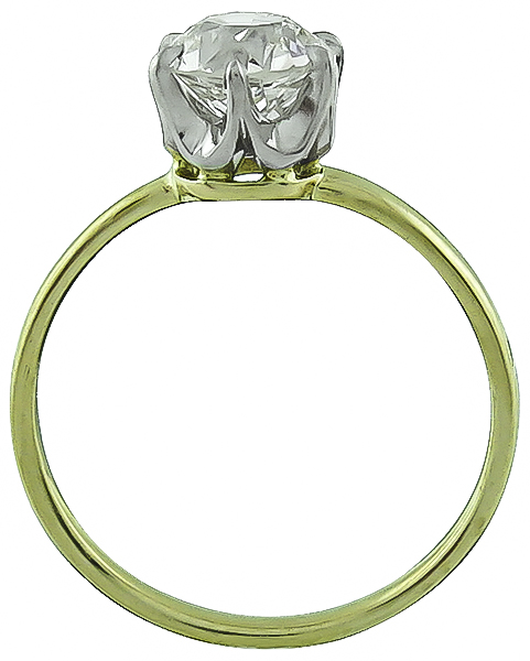 1.16ct Diamond Solitaire Engagement Ring Photo 1