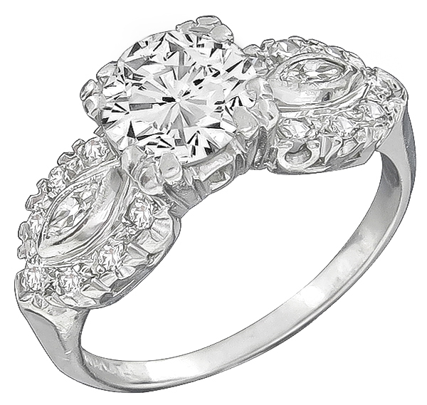 1.25ct Diamond Engagement Ring Photo 1