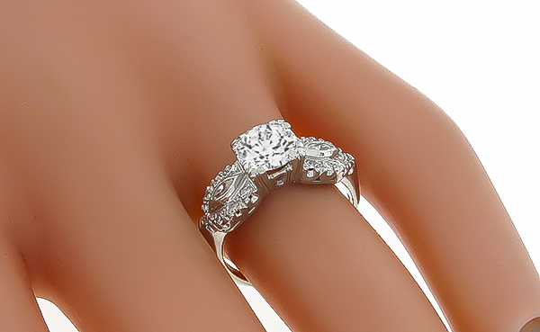 1.25ct Diamond Engagement Ring Photo 1