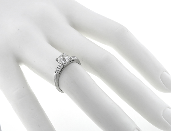 1.26ct diamond engagement ring photo 1