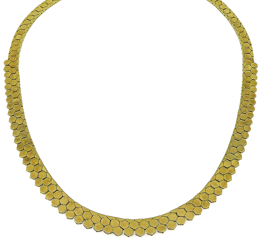 Retro Gold Necklace