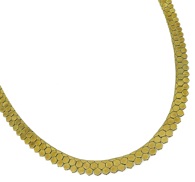 Retro Gold Necklace