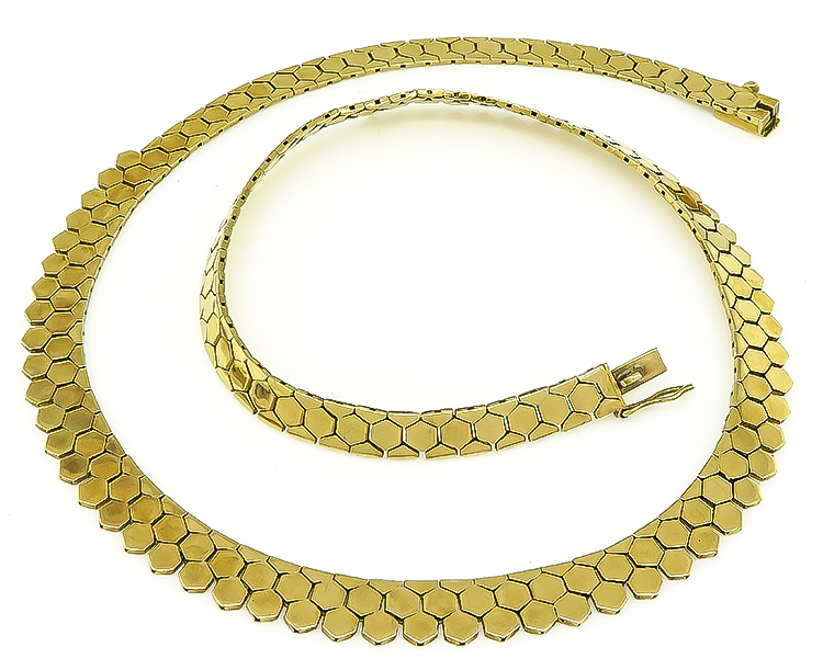 Retro Gold Necklace