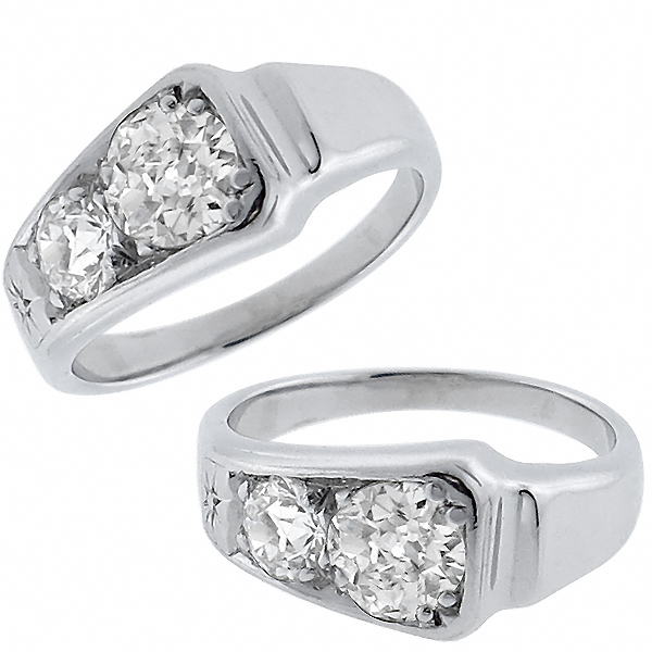 diamond 14k white gold ring 1