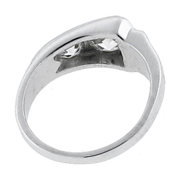 diamond 14k white gold ring 1