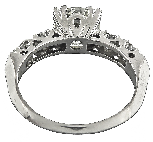 1920s 1.00ct Diamond Engagement Ring