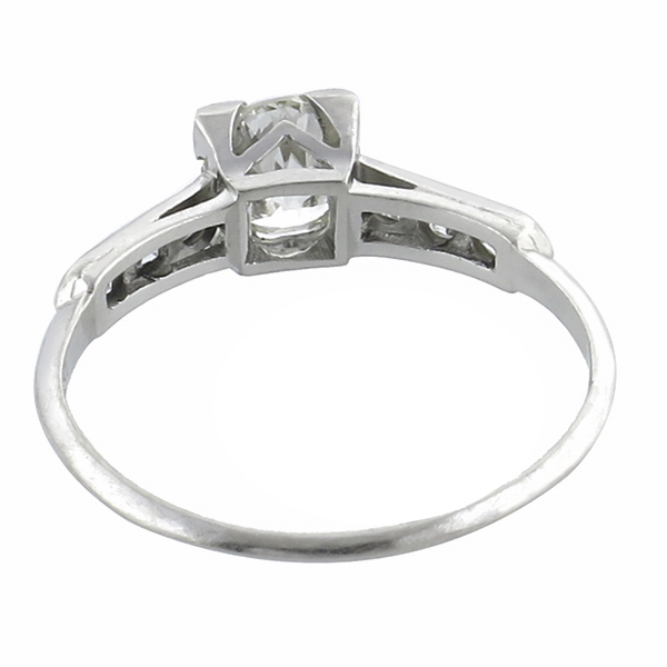  diamond platinum engagement ring 1