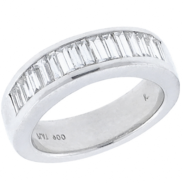  diamond platinum wedding band 1