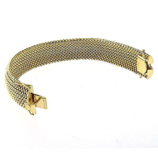 Vintage Gold Weave Bracelet 1
