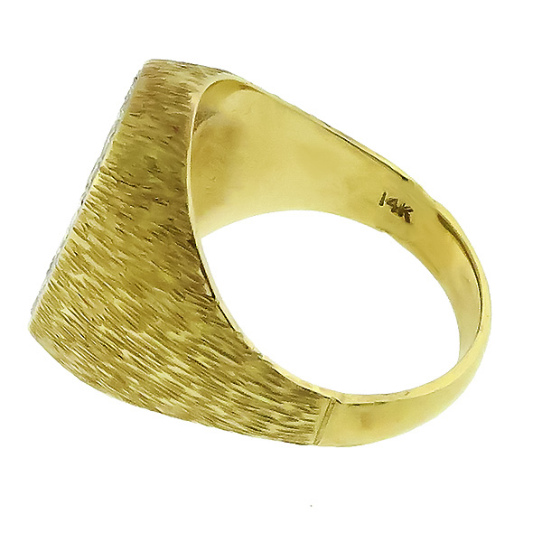 Estate 1.50ct Diamond Gold Ring 