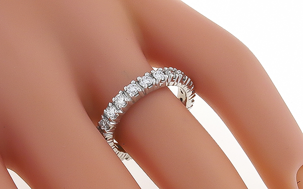 2.00ct diamond eternity wedding band photo 1