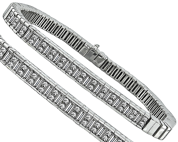 2.00ct Diamond Gold Bracelet Photo 1