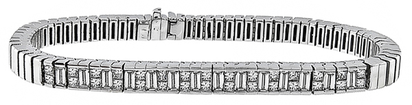 2.00ct Diamond Gold Bracelet Photo 1