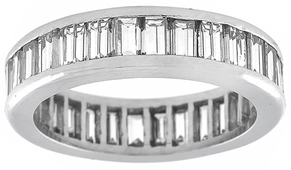 3.00ct diamond eternity wedding band photo 1
