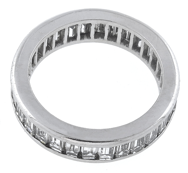3.00ct diamond eternity wedding band photo 1