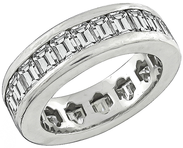 3.00ct Diamond Eternity Wedding Band Photo 1