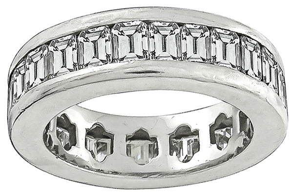 3.00ct Diamond Eternity Wedding Band Photo 1