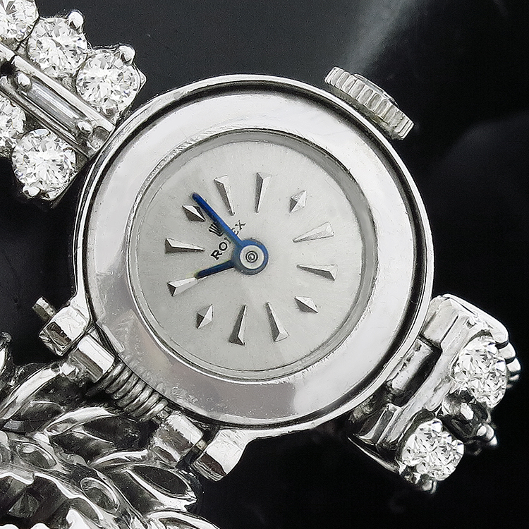 Art Deco 6.00ct Diamond Rolex Watch