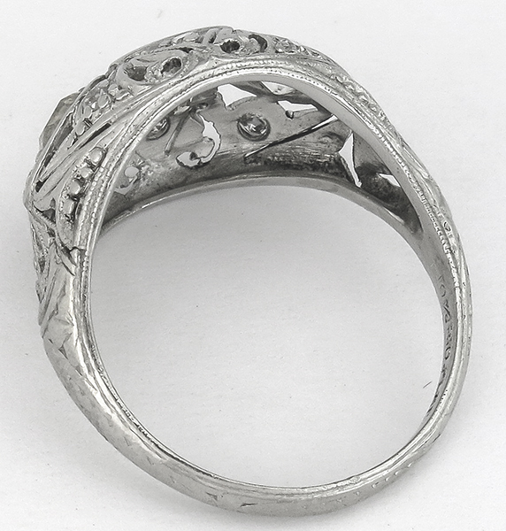 Antique 0.75ct Diamond Ring photo 1