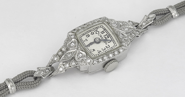 Antique 0.80ct Diamond Croton Watch photo 1