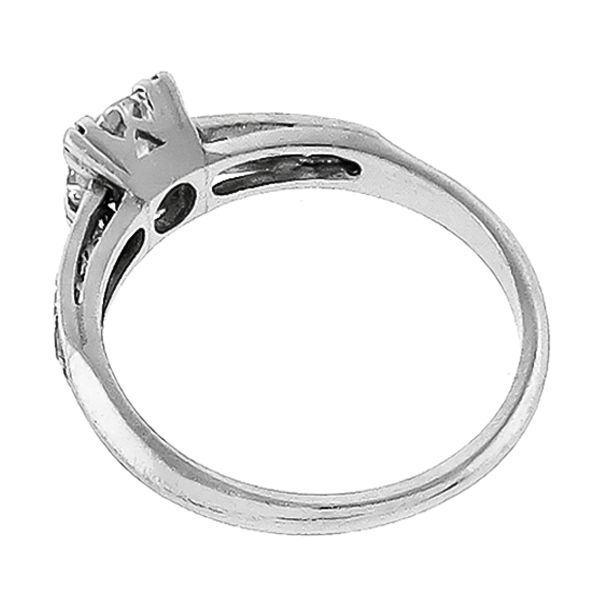 0.50ct  Diamond Platinum Engagement Ring