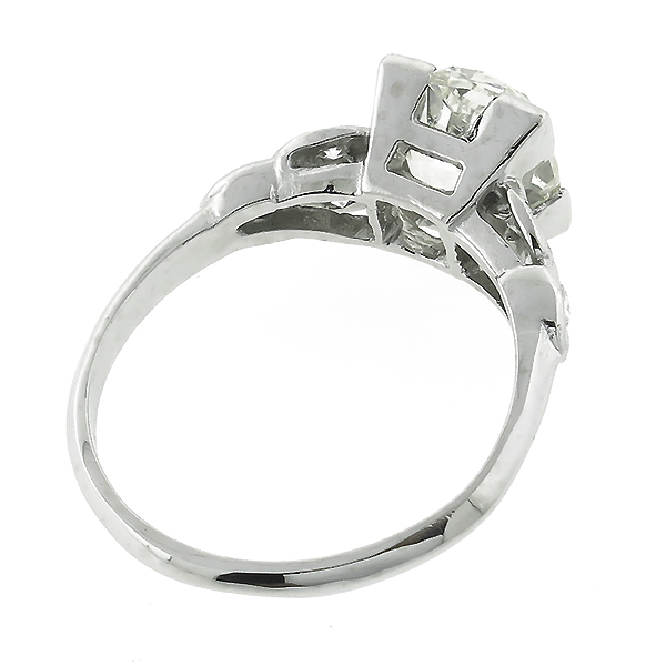 diamond platinum engagement ring 1