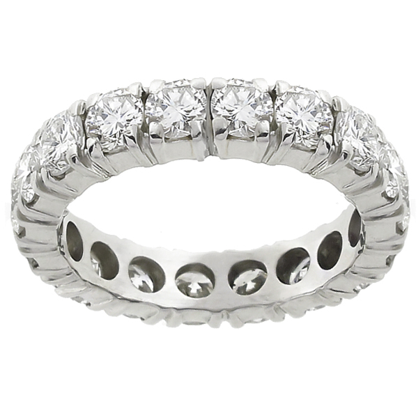 diamond eternity platinum wedding band  1