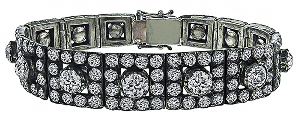 Antique 31.00ct Diamond Bracelet