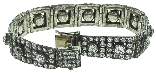 Antique 31.00ct Diamond Bracelet